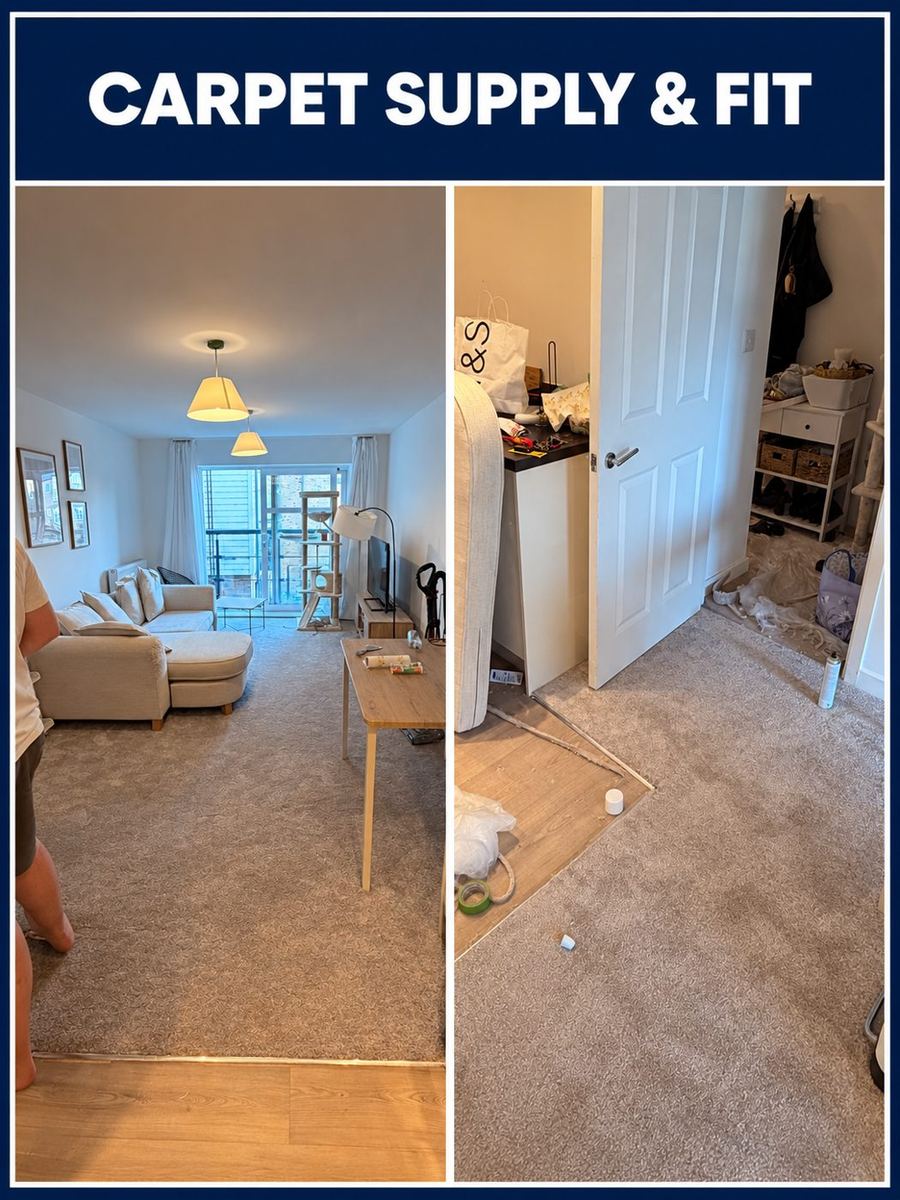 Carpet supply and fit
