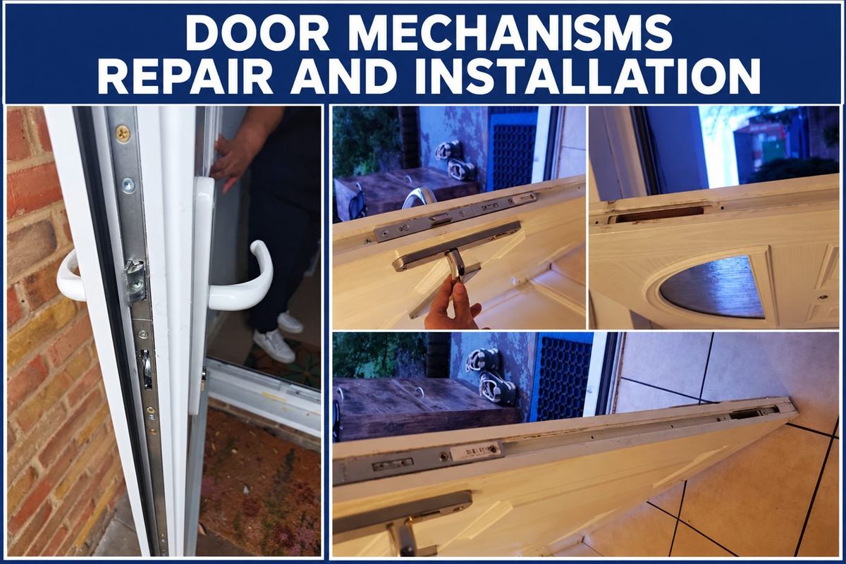 Door mechanism repair and replacement